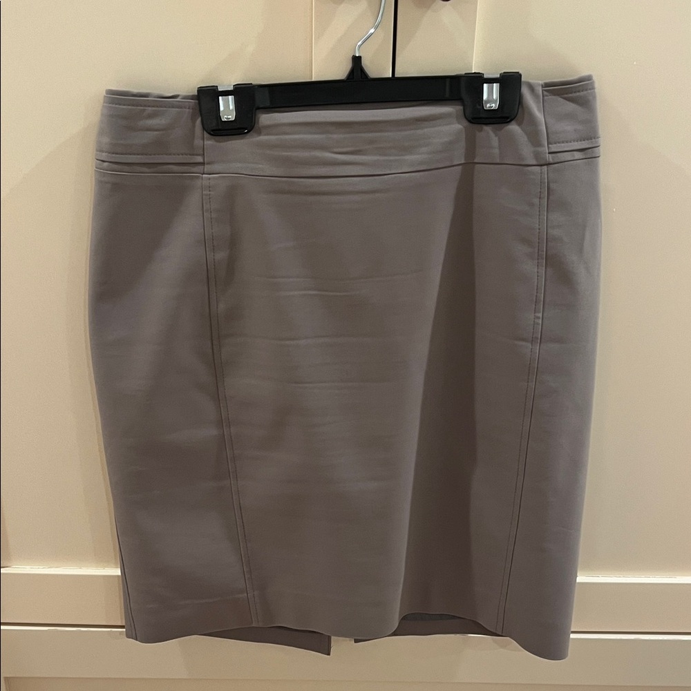 H&M Taupe Pencil Skirt